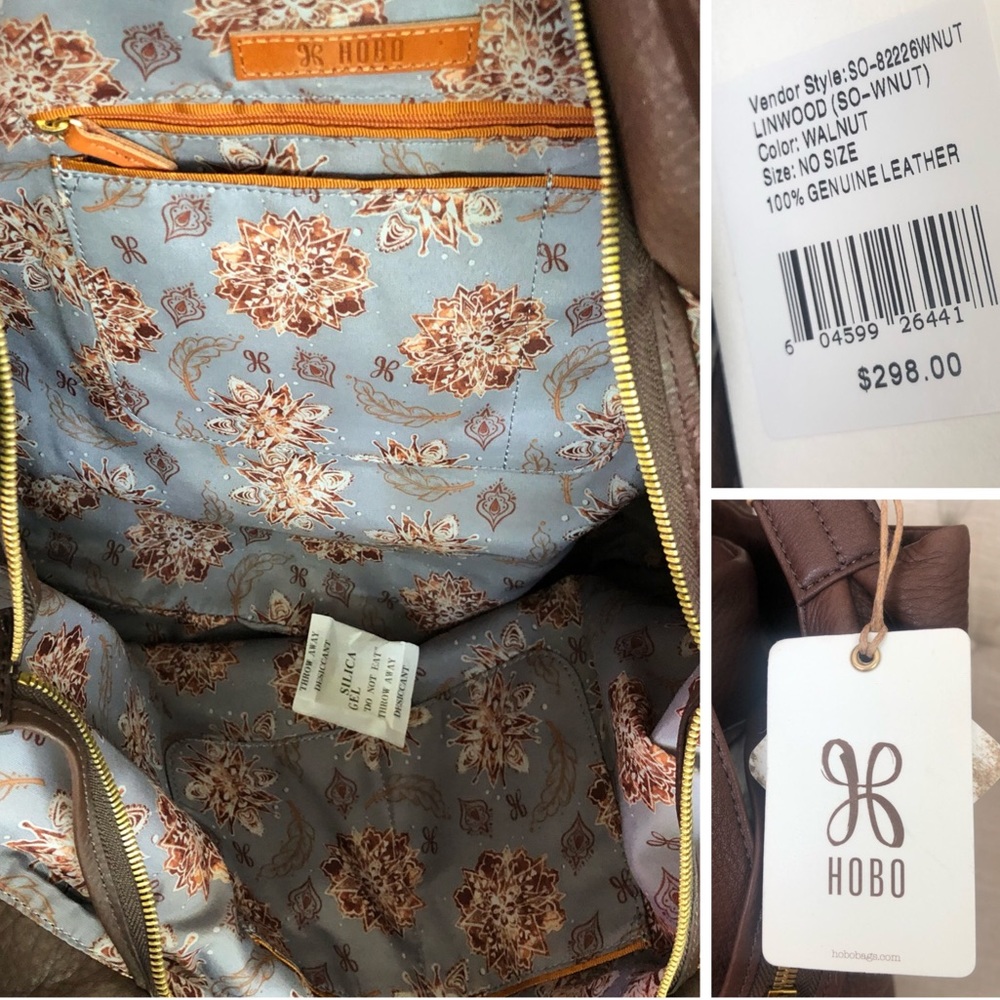 Last one! NEW🌸HOBO Linwood Leather Bag - Picture 2 of 8